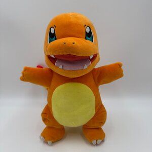 Pokémon Flame Action Charmander 12” Interactive Plush with Lights & Sounds Works